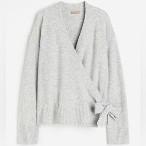 H&M Front Wrap Knit Cardigan (XL)
